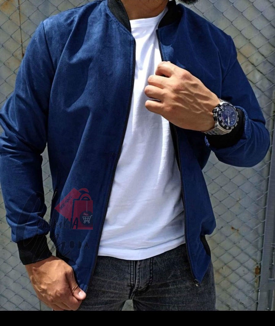 Chaqueta en gamuza forro térmico T36
