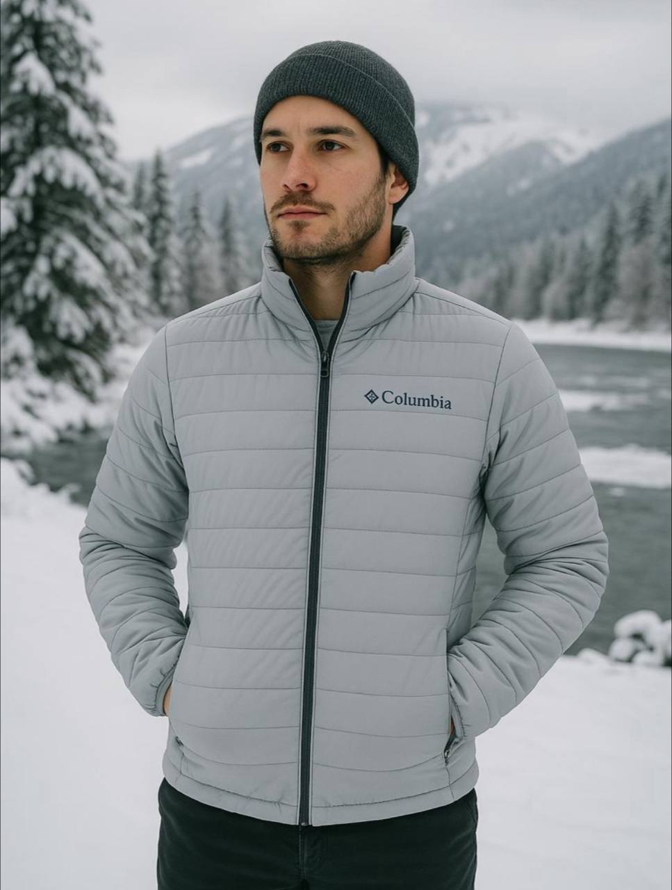 Chaqueta columbian de hombre H136