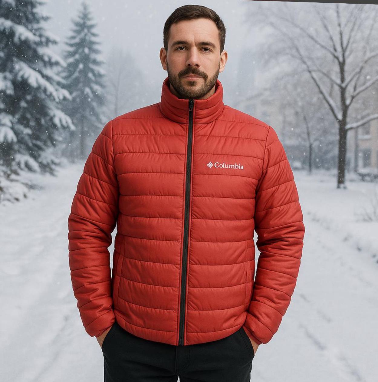 Chaqueta columbian de hombre H136