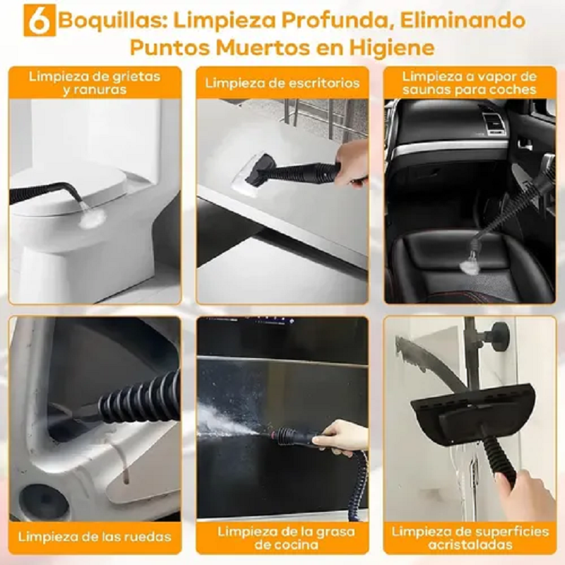 LIMPIADOR A VAPOR PORTÁTIL