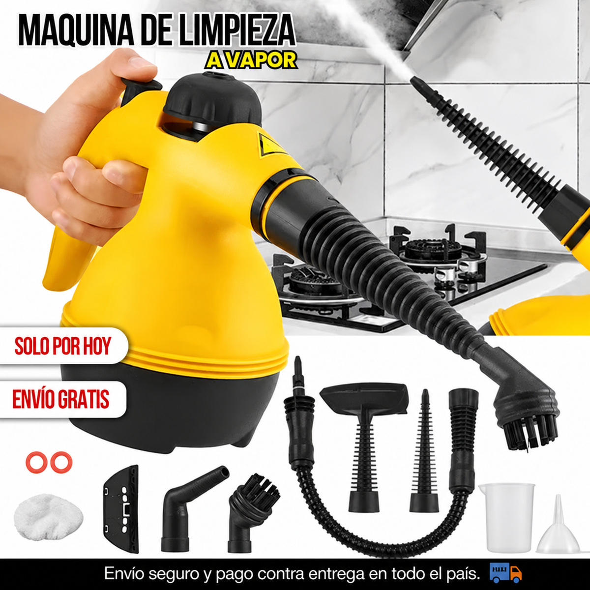 LIMPIADOR A VAPOR PORTÁTIL