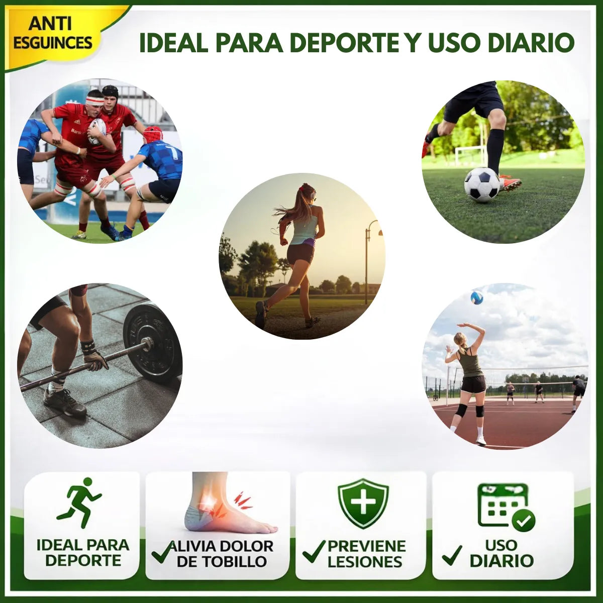 Tobillera Deportiva Para Compresion