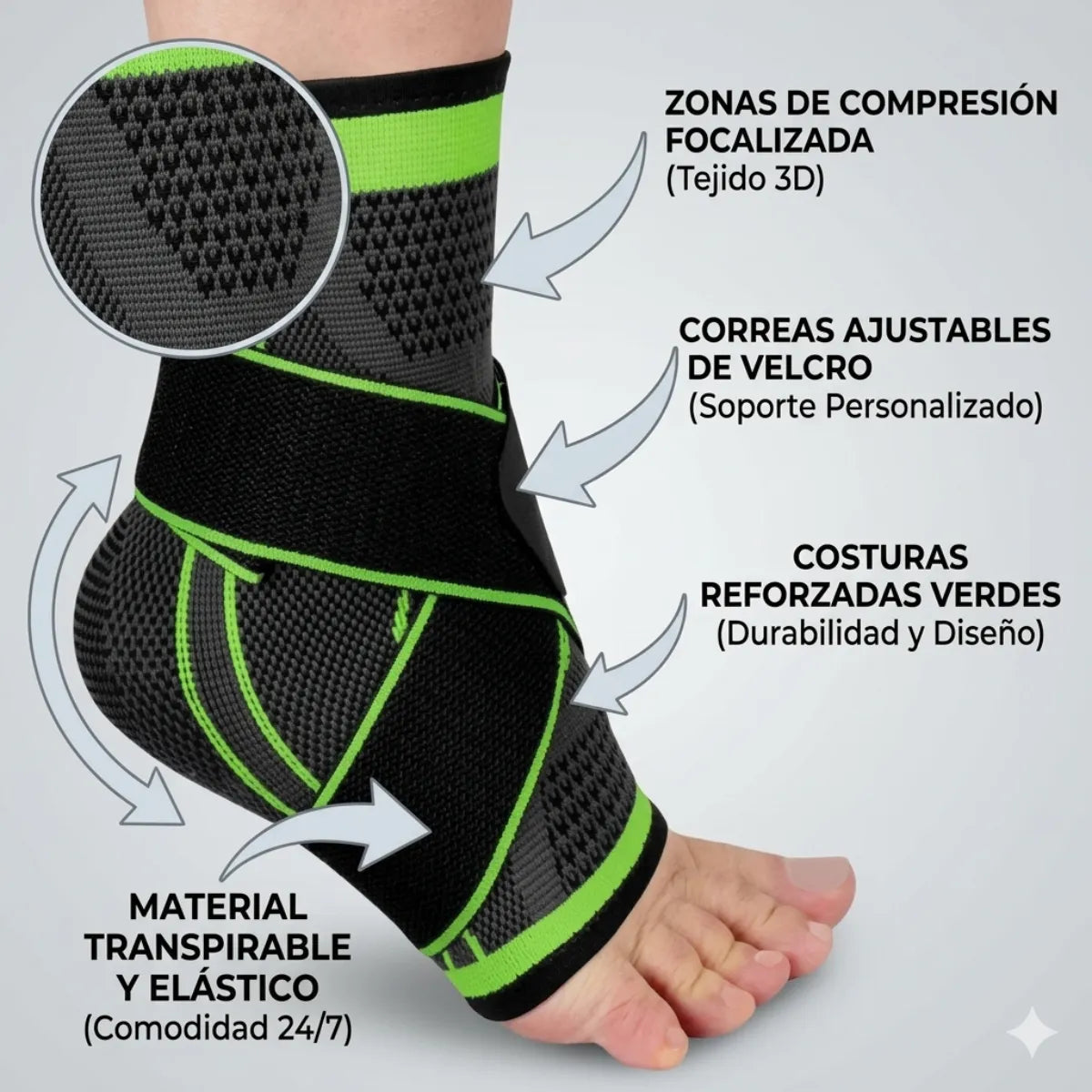 Tobillera Deportiva Para Compresion